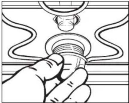 MIELE H 7262 BP - Lowering the top heat/grill element - 2