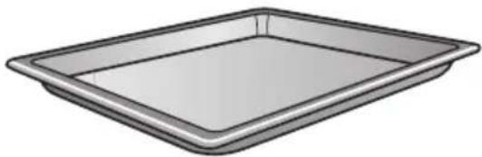 MIELE H 7262 BP - Baking tray, universal tray and rack with non-tip notches - 2