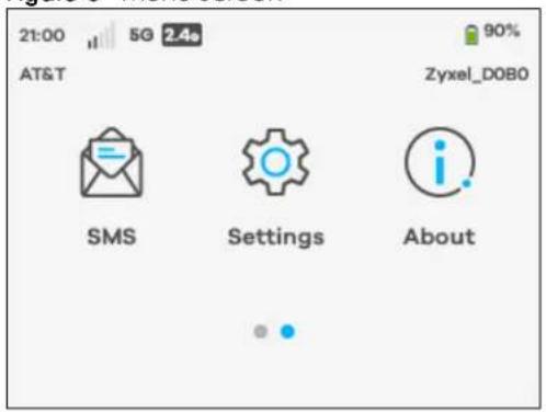 21:00 5G 2.4s AT&T 90% Zyxel_D0B0 SMS Settings About