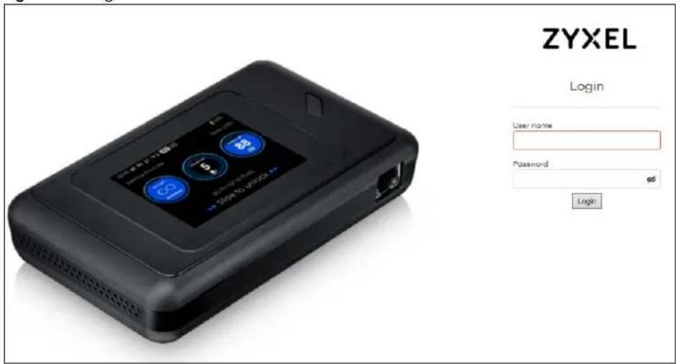 ZYXEL Login User Name Password 05 Login