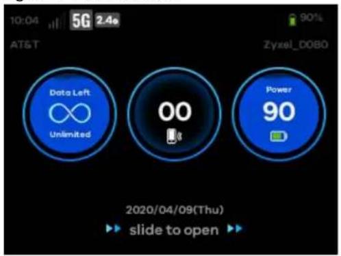10:04 5G 2.4s AT&T Data Left Unlimited 00 Power 90% Zyxel_DOBO 2020/04/09(Thu) slide to open