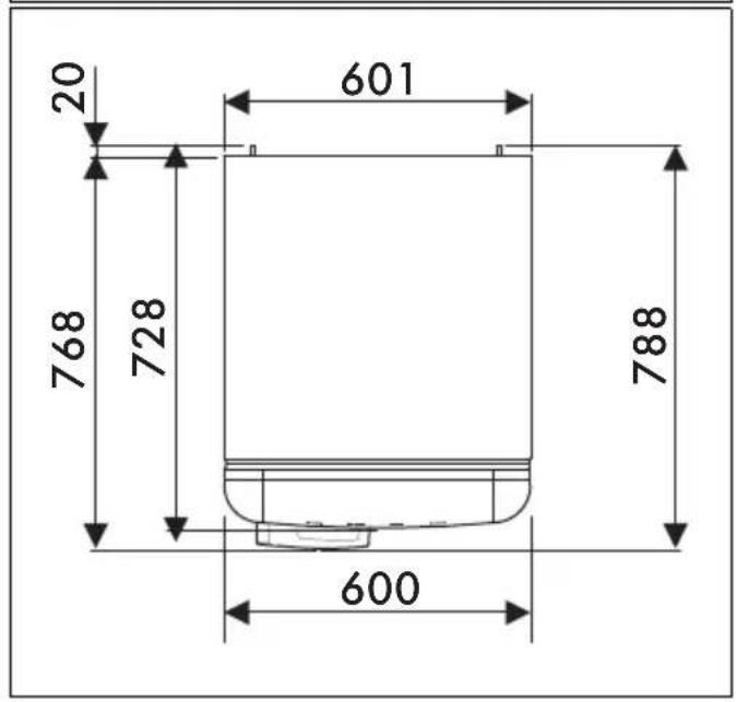 SMEG FAB30LSV5 - Pressure on the seal Risk of damage to the appliance - 3