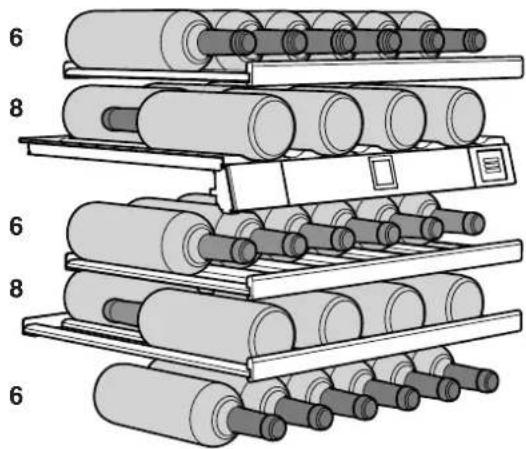 LIEBHERR UWTGB168221 - Storage diagram - 1