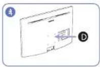 SAMSUNG C32JG52QQU - Instalace soupravy pro montáž na stěnu nebo stolního stojanu - 4