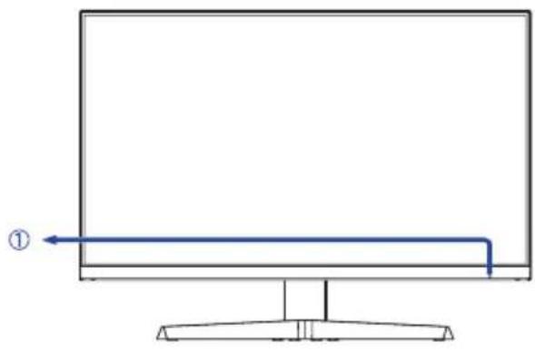 IIYAMA G-Master G2440HSU-B1 - CONTROLS AND CONNECTORS - 1