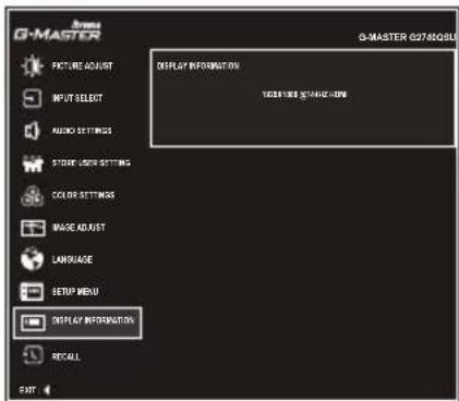 IIYAMA G-Master G2440HSU-B1 - Display Information - 1