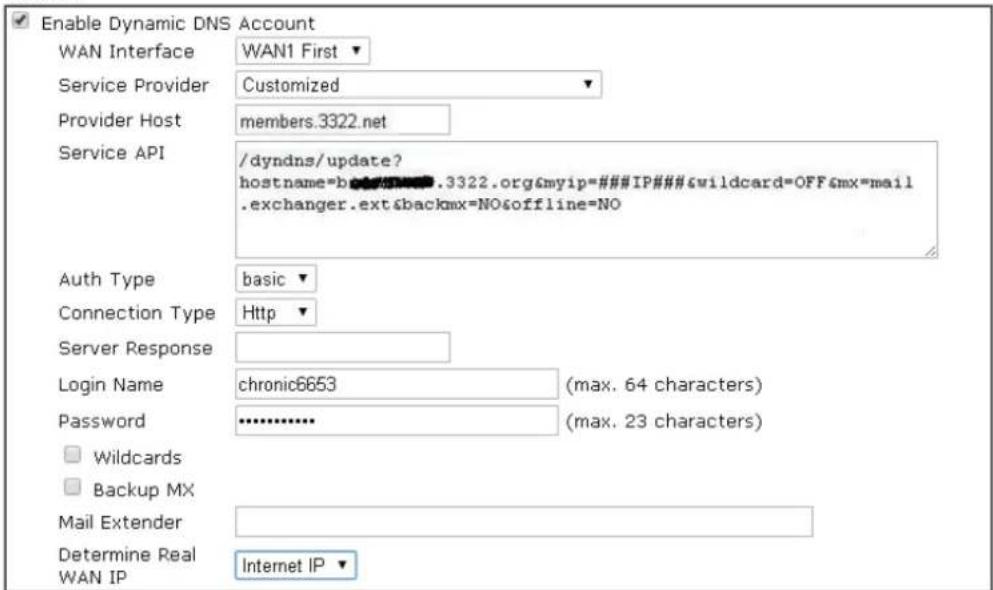 Draytek Vigor 2927ac - A-2 How to Configure Customized DDNS? - 6