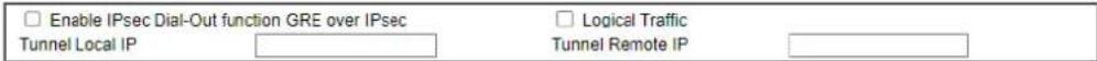 Draytek Vigor 2927ac - Tunnel Settings - 1