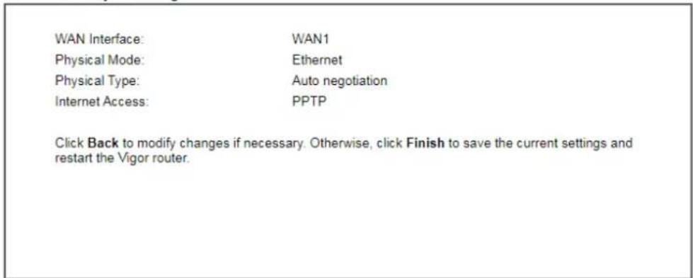 Draytek Vigor 2927ac - Ethernet WAN1/2 - PPTP/L2TP - 3