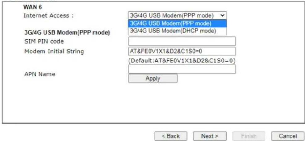 Draytek Vigor 2927ac - I-5-3 For WAN5/WAN6 (USB) - 2