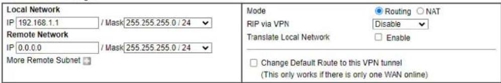 Draytek Vigor 2927ac - TCP/IP Network Settings - 1