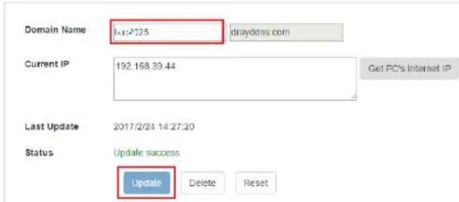Draytek Vigor 2927ac - Configure DDNS Profile - 6