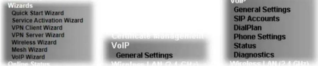 Draytek Vigor 2927ac - Web User Interface - 1