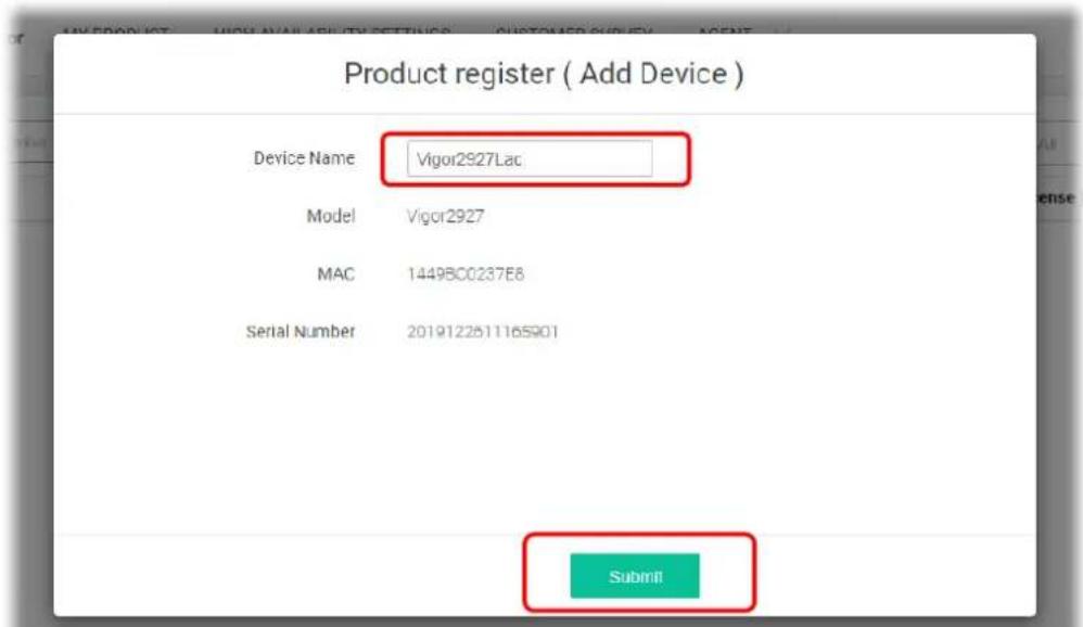 Draytek Vigor 2927ac - Info - 1