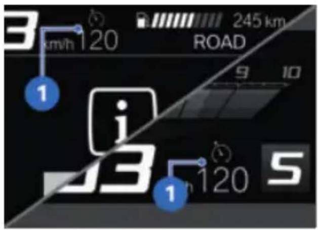 km/h 120 ROAD 245 km 9 10 3 120 s