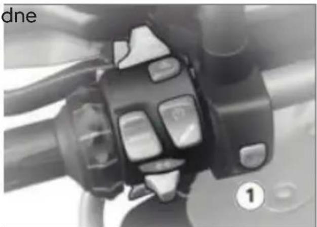 BMW R 1250 R (2020) - Ovládání ukazatelů směru - 1