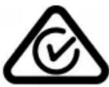 Warning symbol with a triangle and checkmark inside (no text)