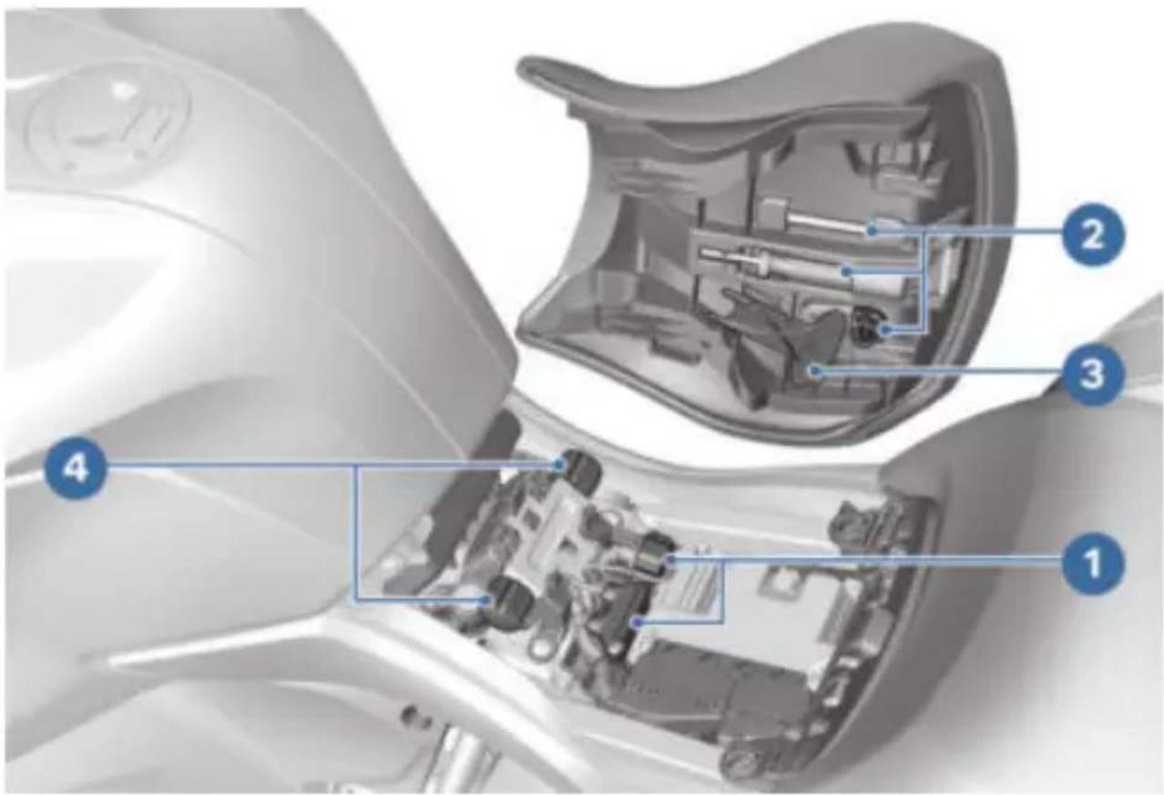 BMW R 1250 RT (2020) - POD SEDAČKOU ŘIDIČE - 1