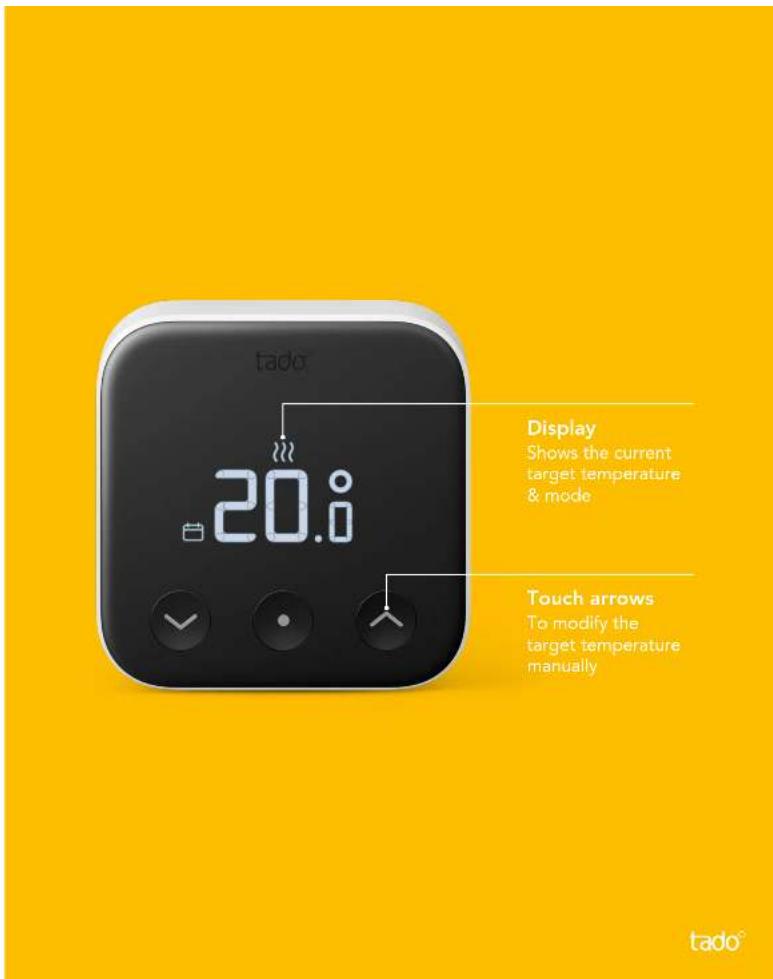TADO Smart Thermostat - Manual control: - 5