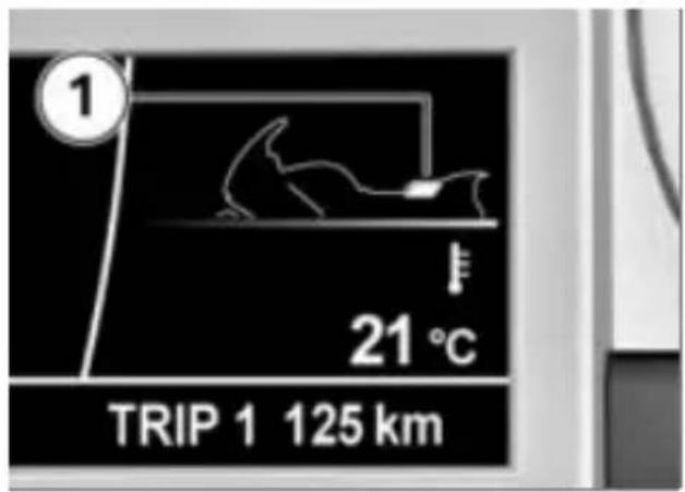 1 21 °C TRIP 1 125 km