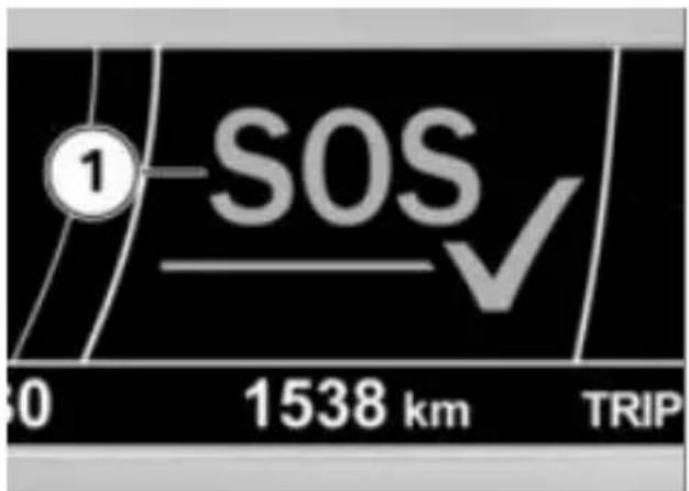 ① SOS 0 1538 km TRIP