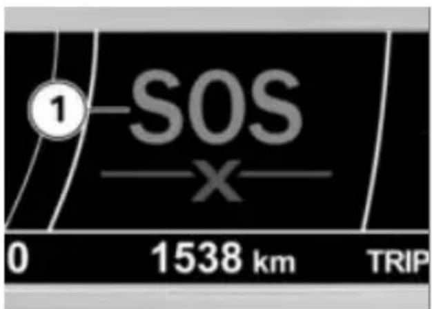 ① SOS X 0 1538 km TRIP
