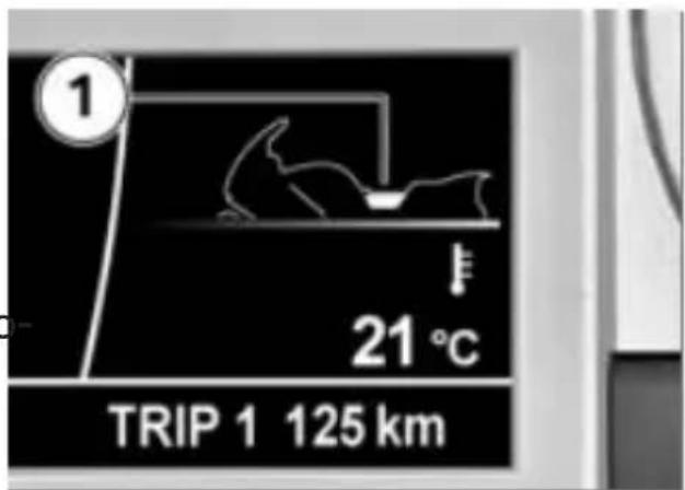 1 21 °C TRIP 1 125 km