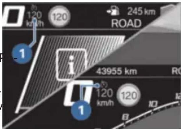 120 km/h 120 245 km ROAD 43955 km 120 km/h 120 1