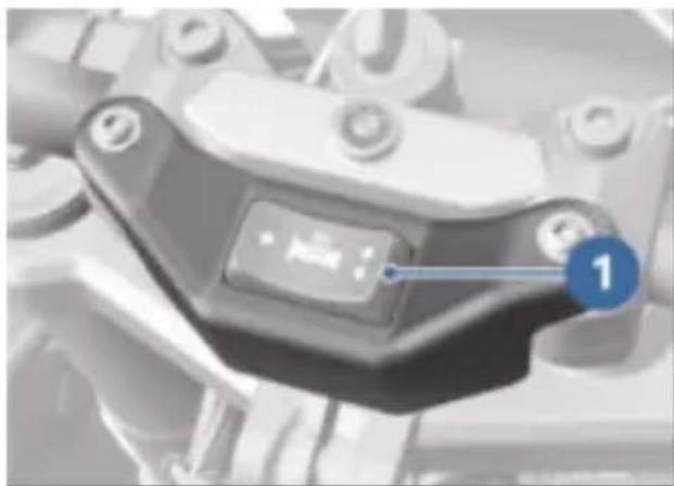 BMW G 310 GS (2020) - Ovládání vyhřívaných rukojetí - 4