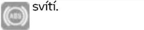BMW G 310 GS (2020) - Informační a va-Zobrazovaný text Význam rovné kontrolky - 8