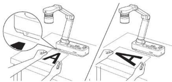 Diagram illustrating a robotic arm performing manual labor, showing hand positioning and cutting process with labeled parts A and B.