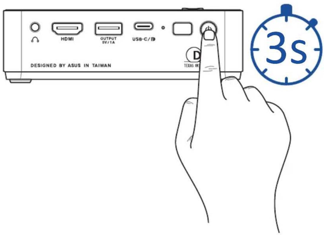 HDMI OUTPUT 5V/1A USB-C/B DESIGNED BY ASUS IN TAIWAN TEXAS INT 3S