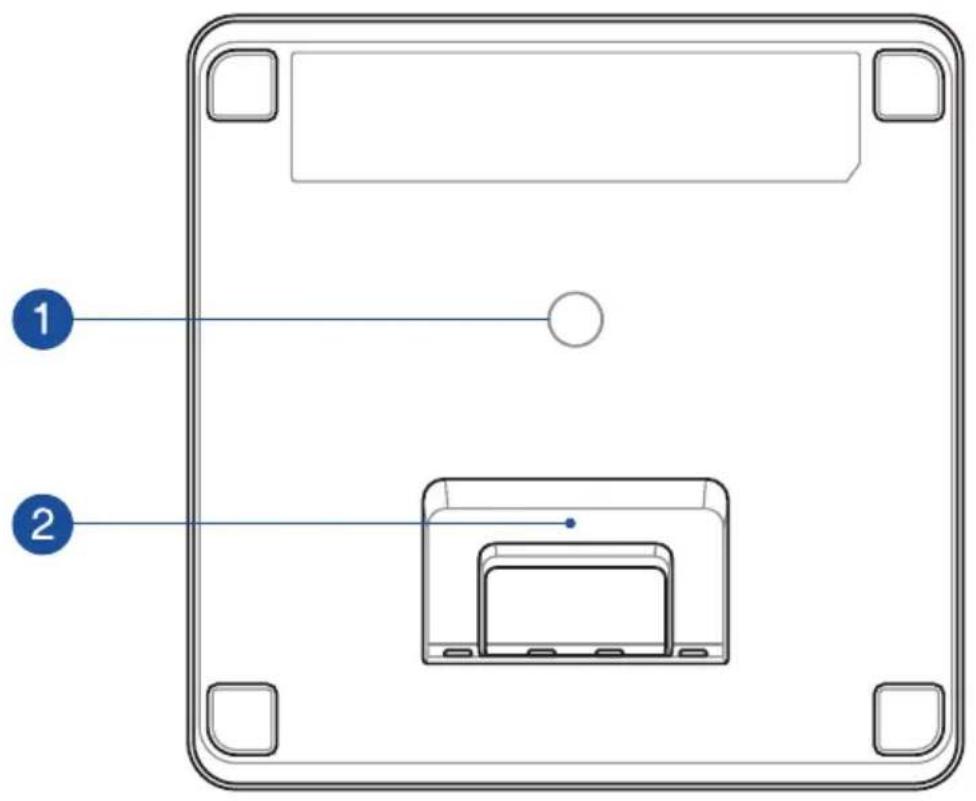 ASUS ZenBeam S2 - Pohled zdola - 1