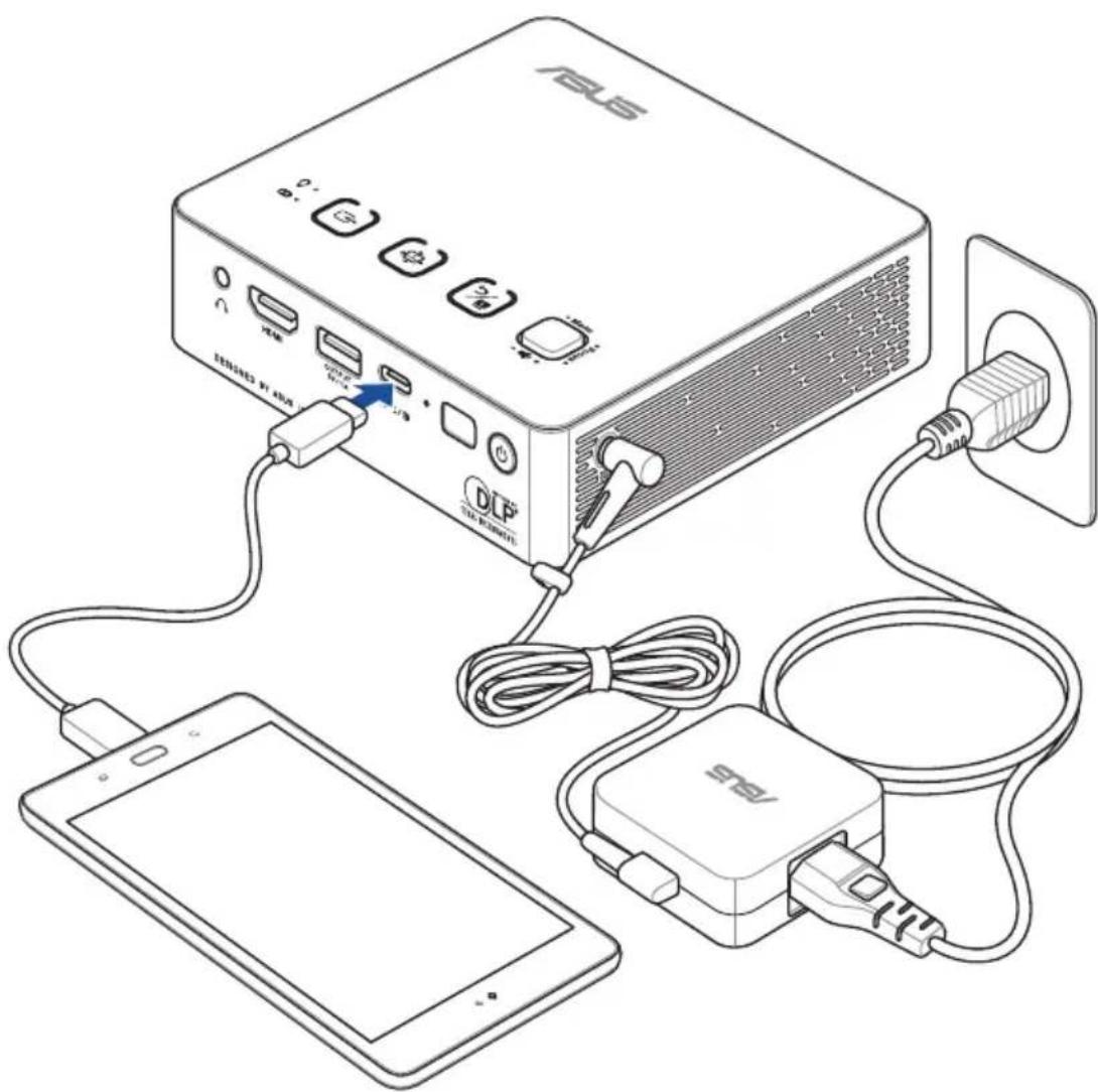 ASUS ZenBeam S2 - Výstup napájení (5 V/1A) - 3