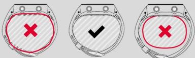 Three safety symbols with red X marks: a circle, a checkmark, and a cross, likely indicating failure or rejection status.