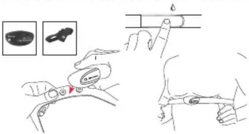Diagram illustrating a step-by-step procedure for adjusting a device, with labeled parts and tool icons.