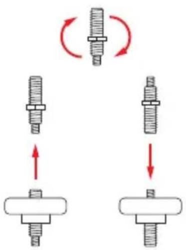 Oben AT-3565 - THE TRIPOD MOUNTING SCREW - 1