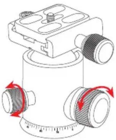 Oben AT-3565 - ADJUSTING THE FRICTION (BZ-217T & BZ-226T BALLHEADS) - 1