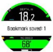 SUUNTO D5 - Jak přidat záložky - 1