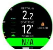 SUUNTO D5 - Prolomení horní hranice dekomprese - 2