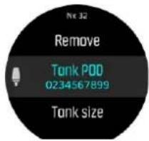 Nx 32 Remove Tank PDD 0234567899 Tank size