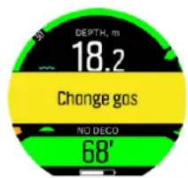 SUUNTO D5 - Ponor s více dýchacími směsmi - 1