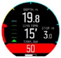 SUUNTO D5 - Alarmy, varování a oznámení - 4