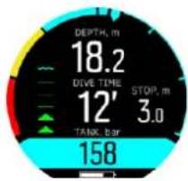 SUUNTO D5 - Režim Air/Nitrox - 3