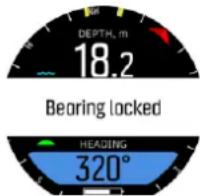 SUUNTO D5 - Aretace azimutu - 1