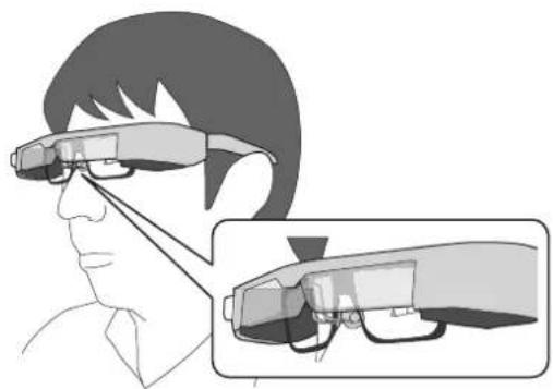 EPSON Moverio BT-350 - Nošení přes brýle - 2