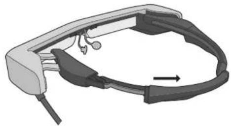 EPSON Moverio BT-350 - Výměna rozpínkového úchopu - 2