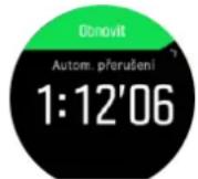 SUUNTO Spartan Sport Wrist HR Baro - Automatické přerušení - 1