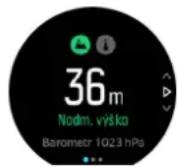 SUUNTO Spartan Sport Wrist HR Baro - Informace o prostředí - 1
