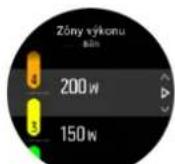 SUUNTO Spartan Sport Wrist HR Baro - Nastavení výkonových zón pro konkrétní aktivity - 1